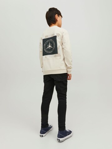 Bluză de molton de la Jack & Jones Junior pe bej