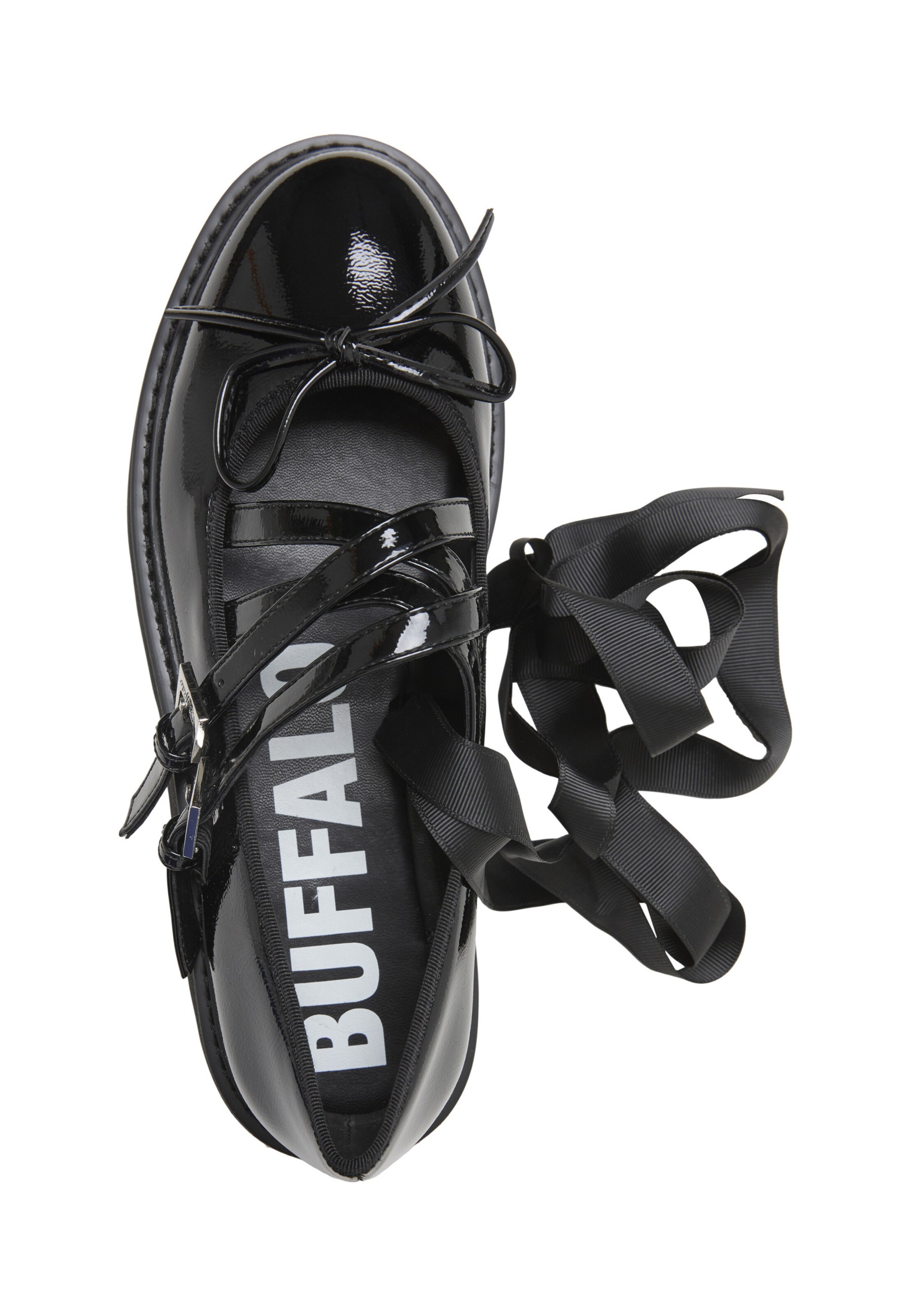 Slipper 'Darya' di BUFFALO in nero