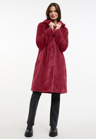 Frieda & Freddies Between-Seasons Coat in Red