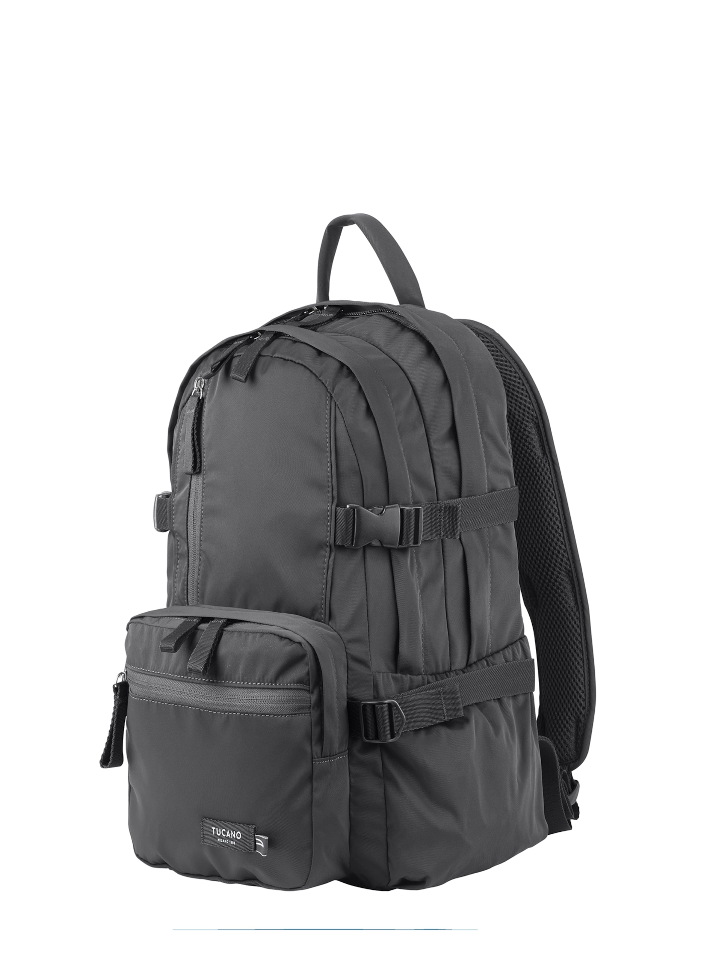 Zaino 'Zaino Unisex Tucano con Zip - 30x42,5x17,5 cm' di TUCANO in nero