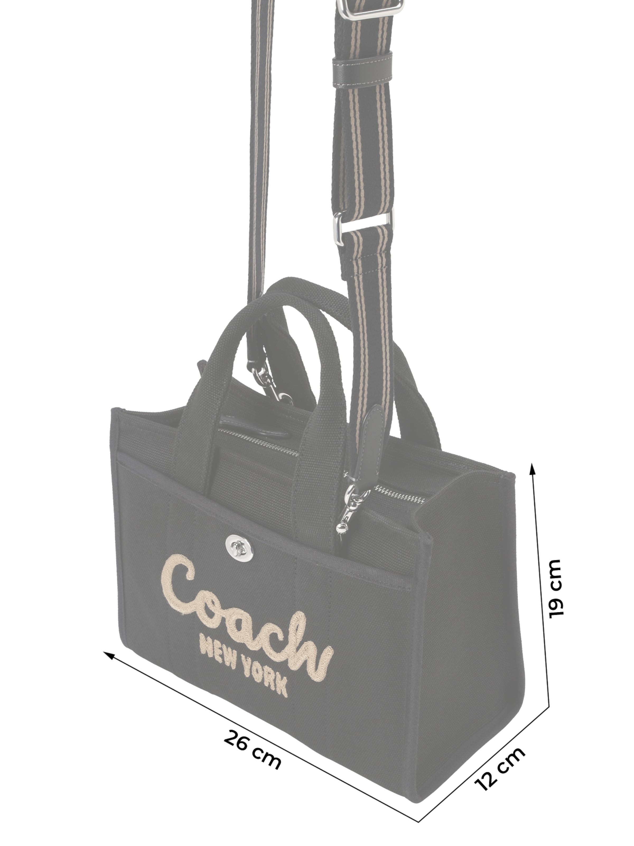 COACH Сумки 'CARGO TOTE BAG 26' в Черный
