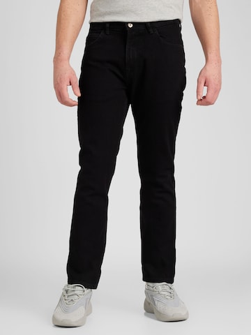 Regular Jeans de la AÉROPOSTALE pe negru: față