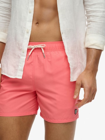 Shorts de bain Superdry & Co en orange