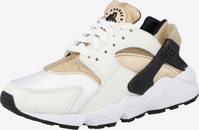 Nike Sportswear Låg sneaker 'AIR HUARACHE' i beige / svart / vit, Produktvy