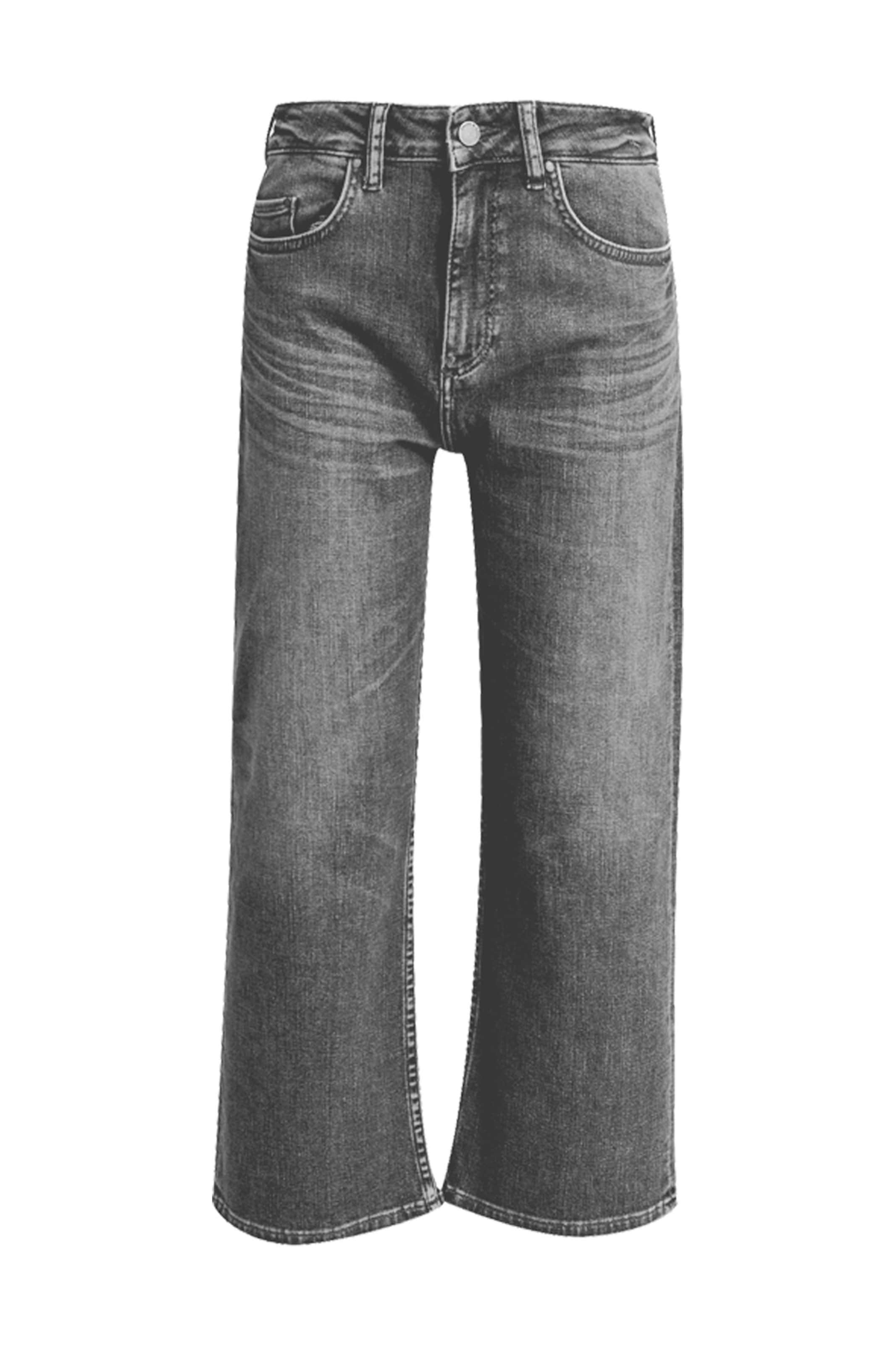 pilka Smith&Soul Plačios klešnės Džinsai 'Sina': priekis