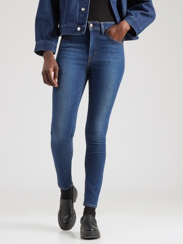 LEVI'S ® Slimfit Jeans '721™ High Rise Skinny' i blå: framsida