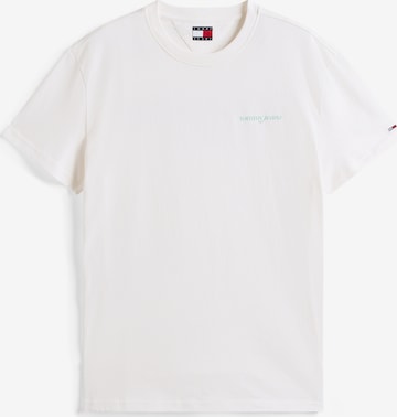 T-Shirt Tommy Jeans en blanc : devant