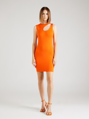 Tally Weijl Knit dress in Orange: front