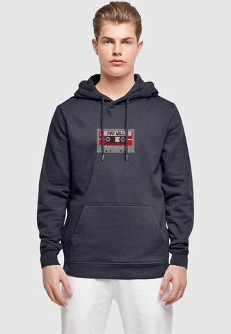 ABSOLUTE CULT Sweatshirt 'Stranger Things - Cassette For Will' in Blau: predná strana