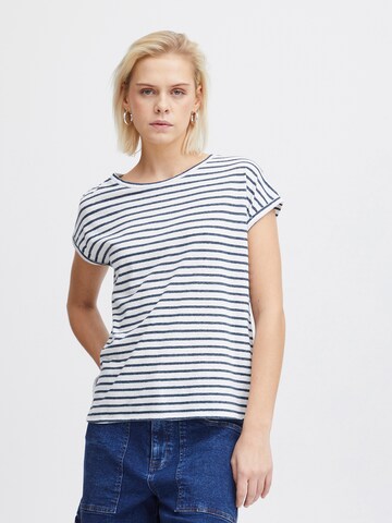 ICHI Shirt 'YULIETTA' in Blau: Vorderseite