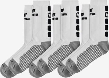 ERIMA Athletic Socks in White: front