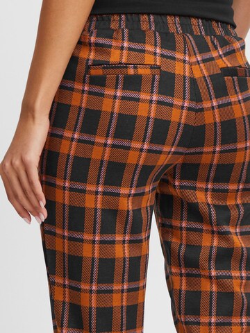 ICHI Regular Chino trousers 'IHKATE' in Orange