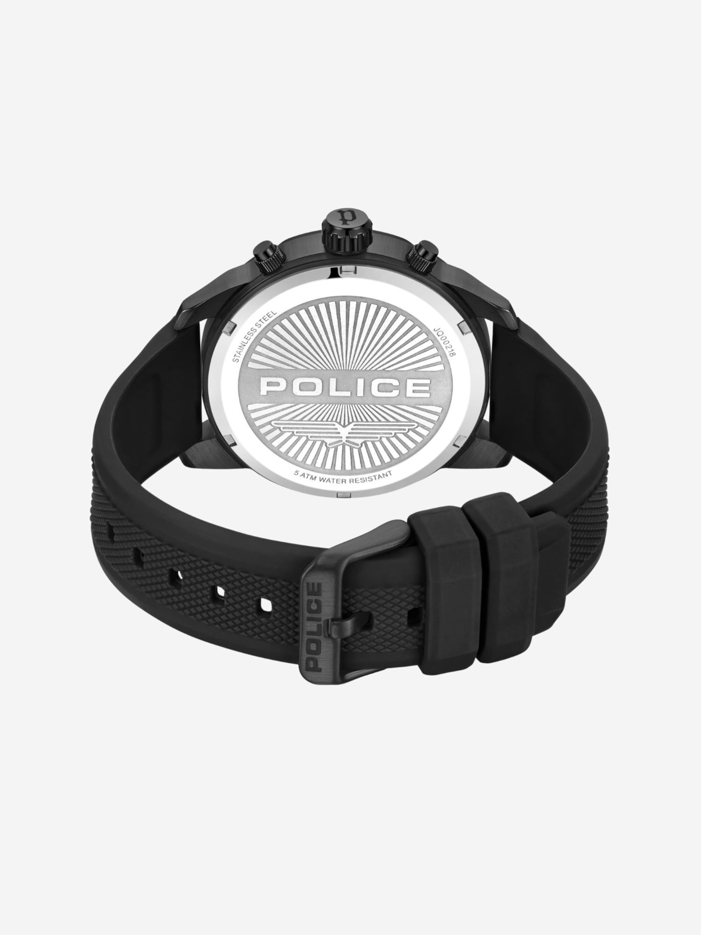 POLICE Analog watch ' Neist ' in Black