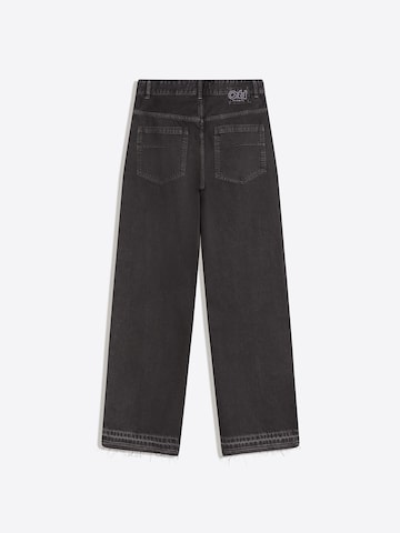 Bershka Baggy Jeans in Schwarz