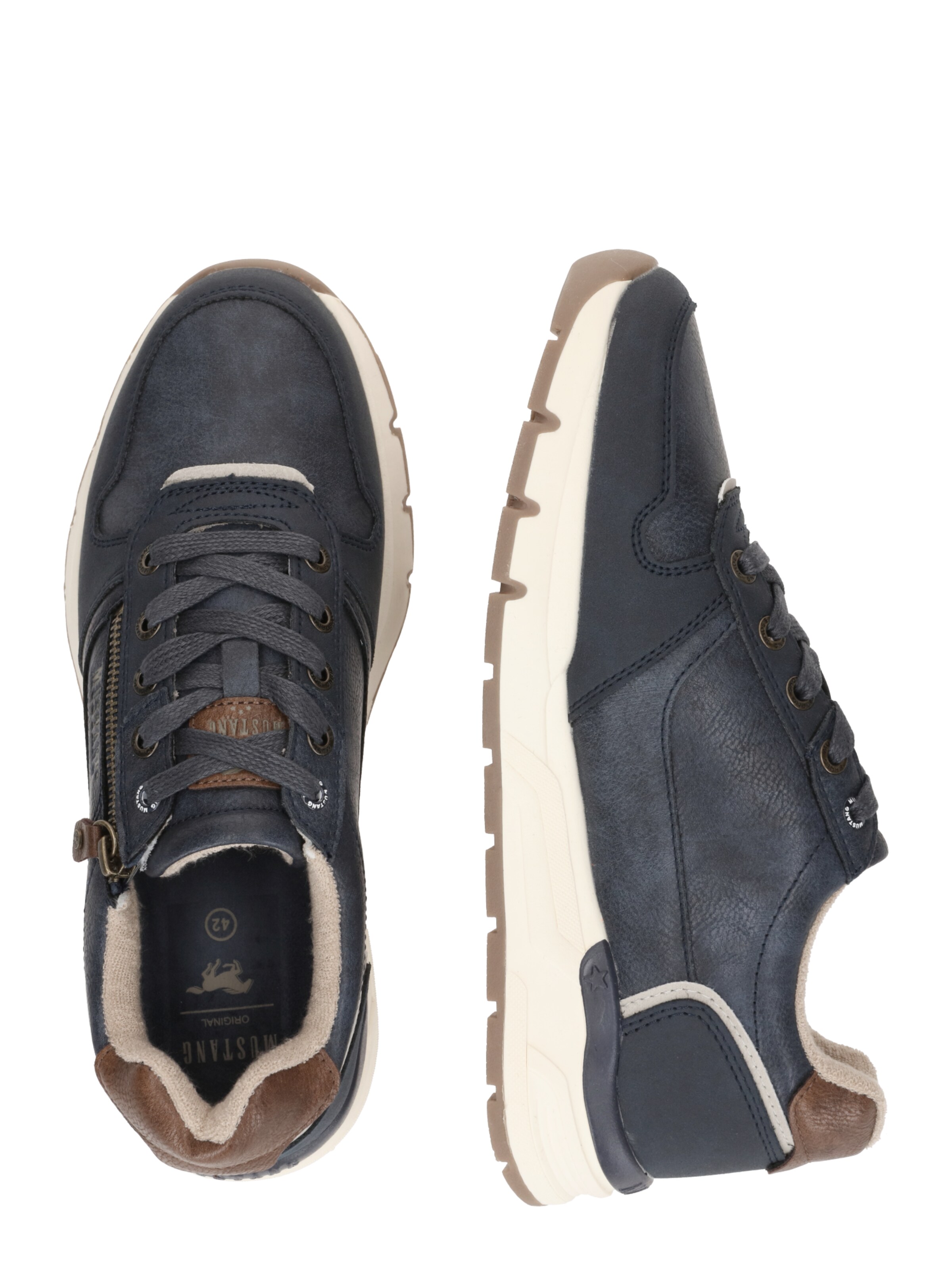 MUSTANG Sneaker in Blau