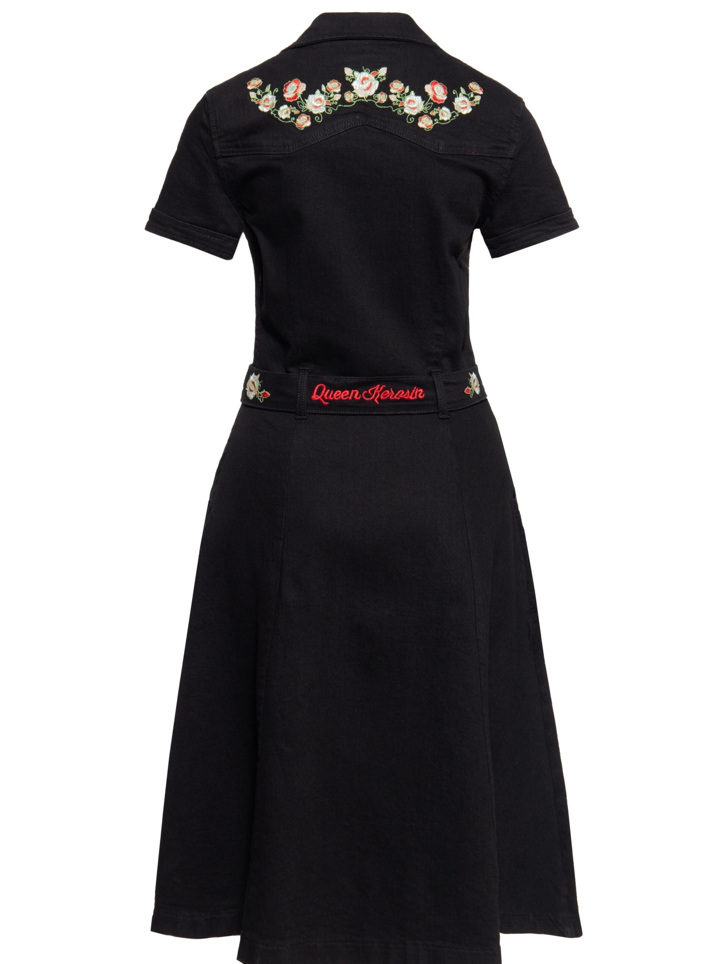 Queen Kerosin Kleid‌ in Schwarz
