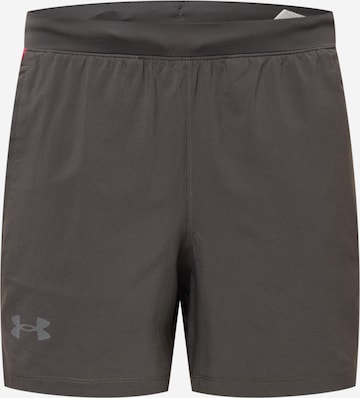 UNDER ARMOUR Sportbroek 'Launch' in Grijs: voorkant