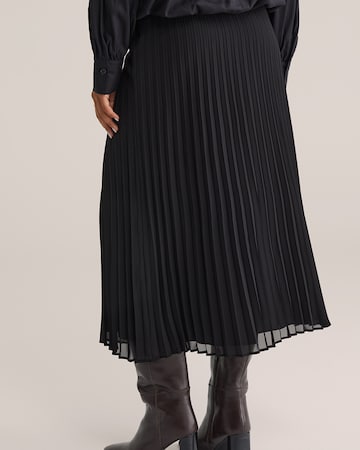 WE Fashion Nederdel i sort