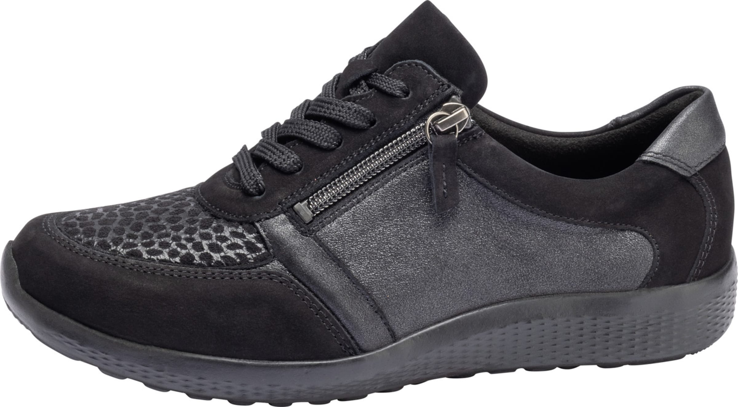 WALDLÄUFER Sneaker low in Schwarz: Vorderseite
