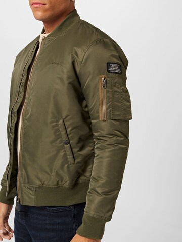 Veste mi-saison 'Airforce' Schott NYC en vert