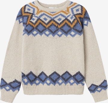 Pull-over NAME IT en beige : devant