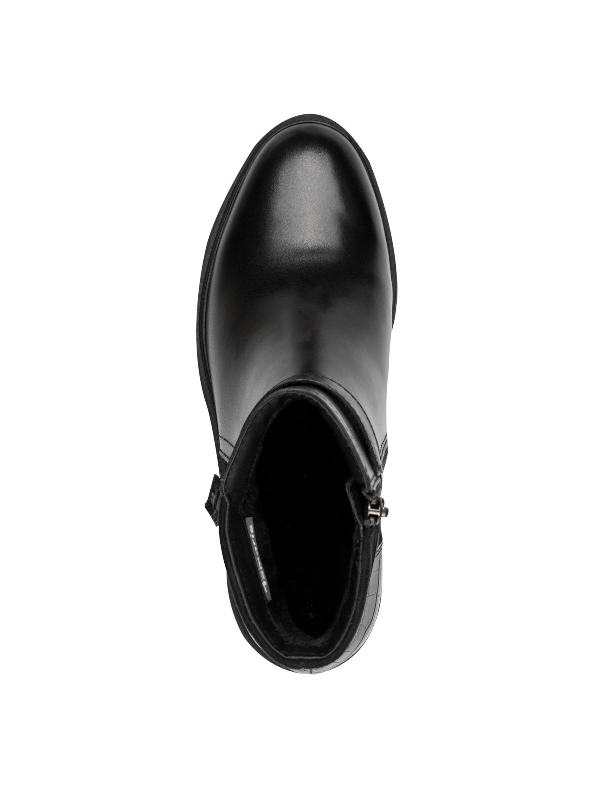 Tamaris Enkellaarsjes in Zwart