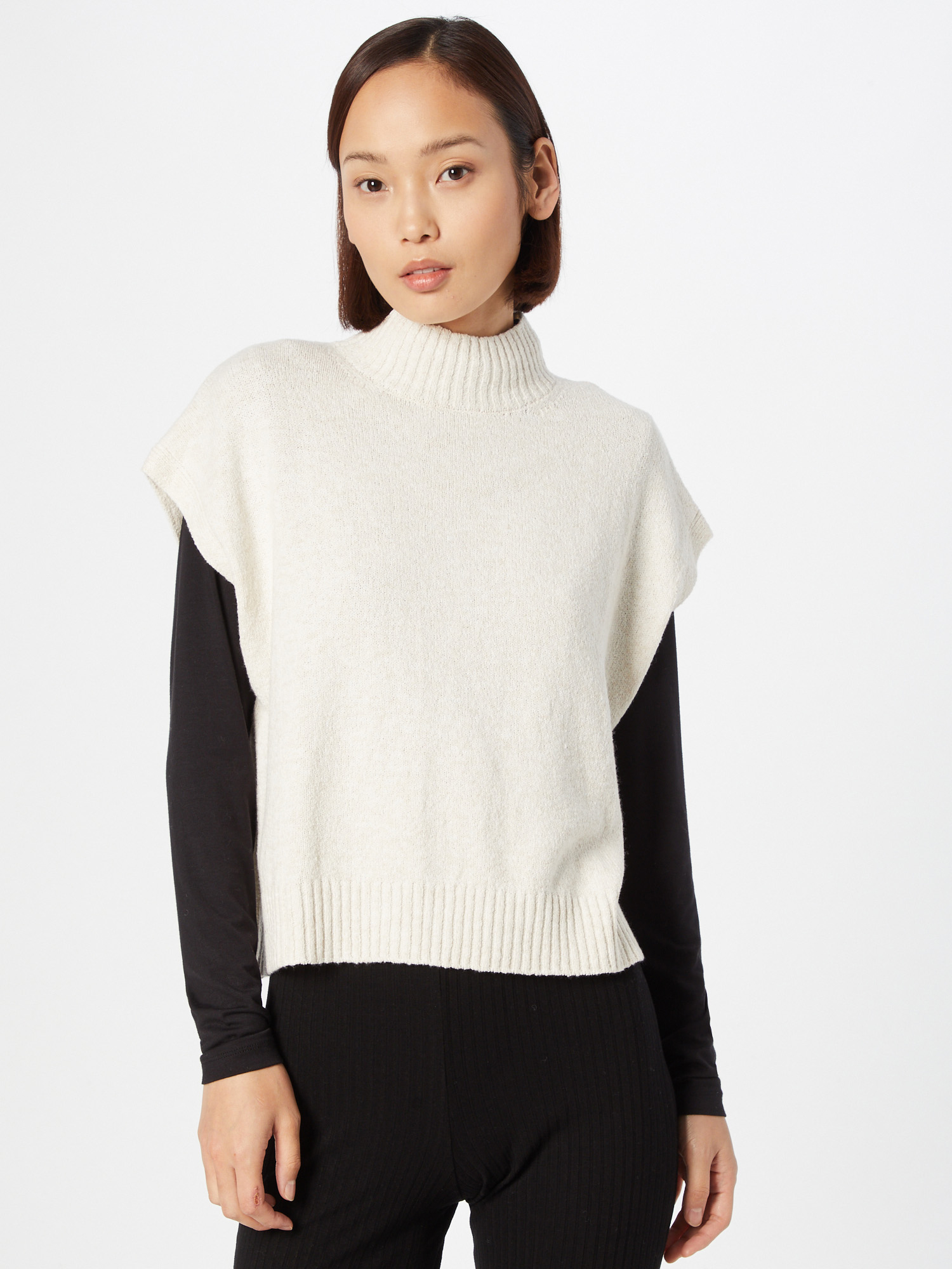 Kobiety Odzież Esprit Collection Sweter w kolorze Białym 