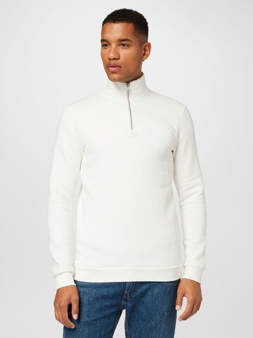 JACK & JONES Sweatshirt 'BLACOBBLE' in Weiß: predná strana