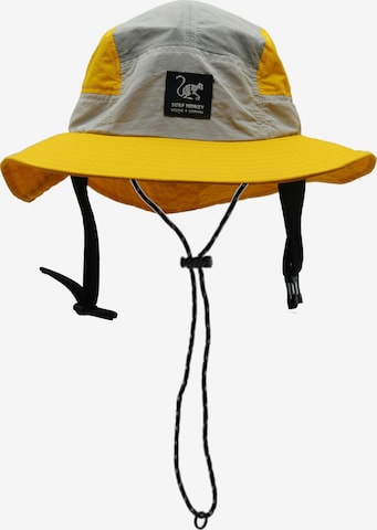 Cappello sportivo di Surf Monkey in giallo: frontale