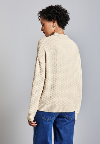 STREET ONE Pullover in Beige