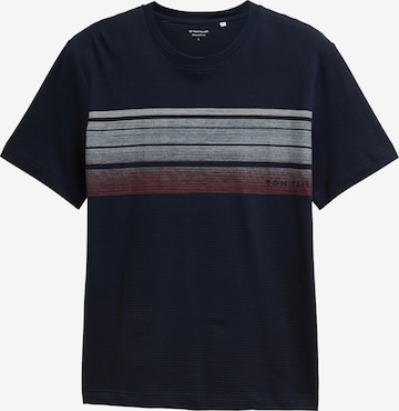 TOM TAILOR T-Shirt in Blau: Vorderseite