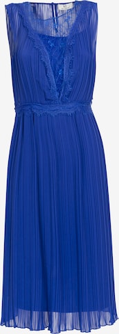 Influencer Kleid in Blau: predná strana