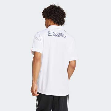 T-Shirt fonctionnel 'France Rugby Away' ADIDAS PERFORMANCE en blanc