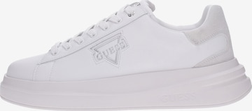 Sneaker bassa 'Elban' di GUESS in bianco: frontale