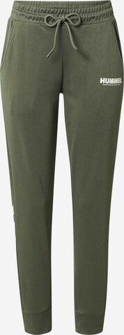 Pantalon de sport 'Legacy' Hummel en vert : devant