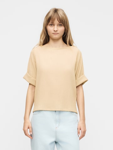 Camicia da donna 'VMLUNA' di VERO MODA in grigio: frontale