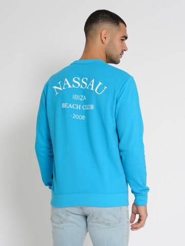 NASSAU Beach Club Sweatshirt ' NB231045 ' in Blauw