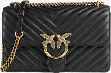Borsa a tracolla '100941 A0GK' di PINKO in nero: frontale