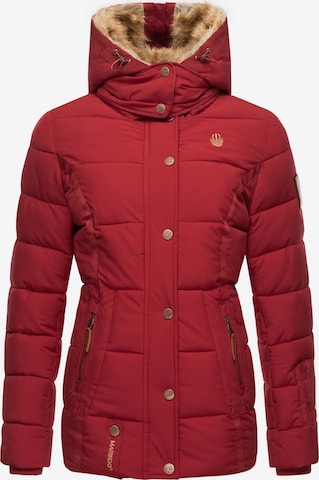 MARIKOO Зимняя куртка 'Nekoo' в Красный: спереди