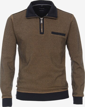 VENTI Sweatshirt in Bruin: voorkant