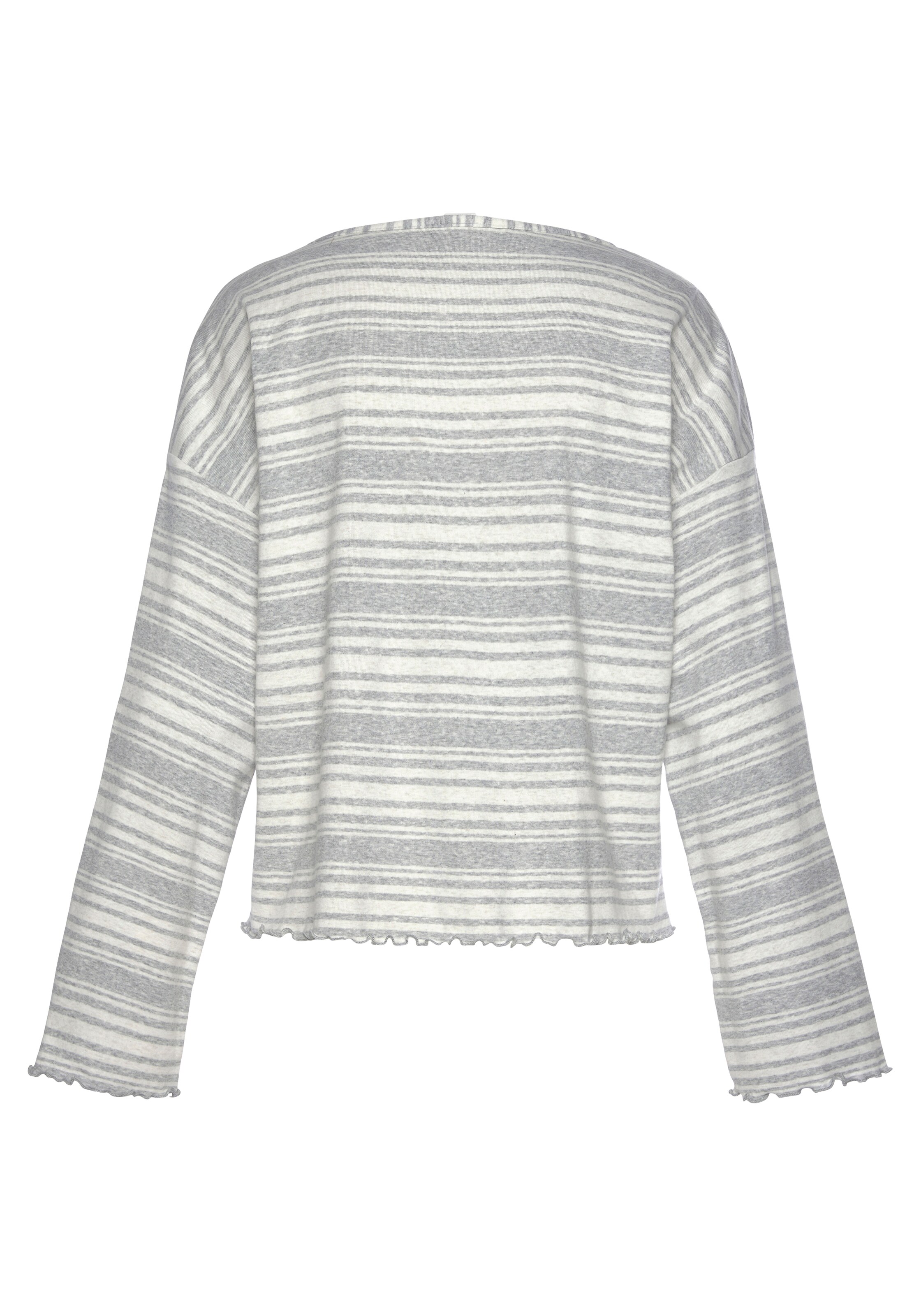 s.Oliver Μπλουζάκι σε γκρι: πίσω