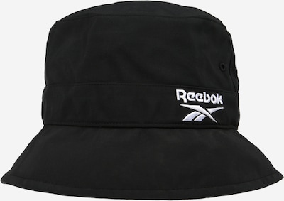 Reebok Sport Спортна шапка с малка периферия в черно / бяло, Преглед на продукта