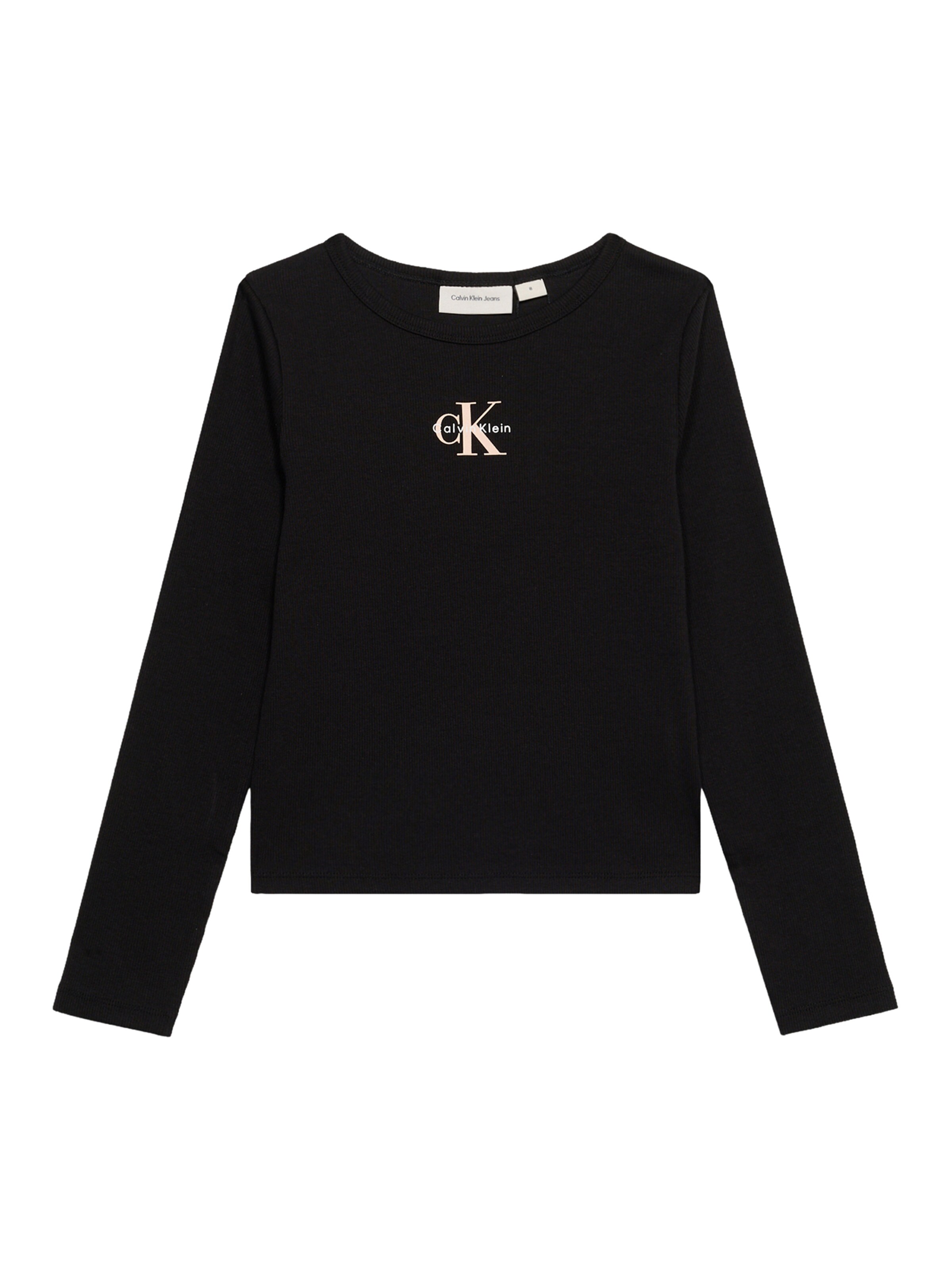 Calvin Klein Jeans - Camiseta en negro: frente