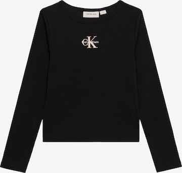 Calvin Klein Jeans - Camiseta en negro: frente