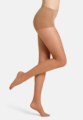 camano Fine Tights in Beige: front