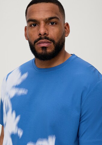 s.Oliver Men Big Sizes Shirt in Blue