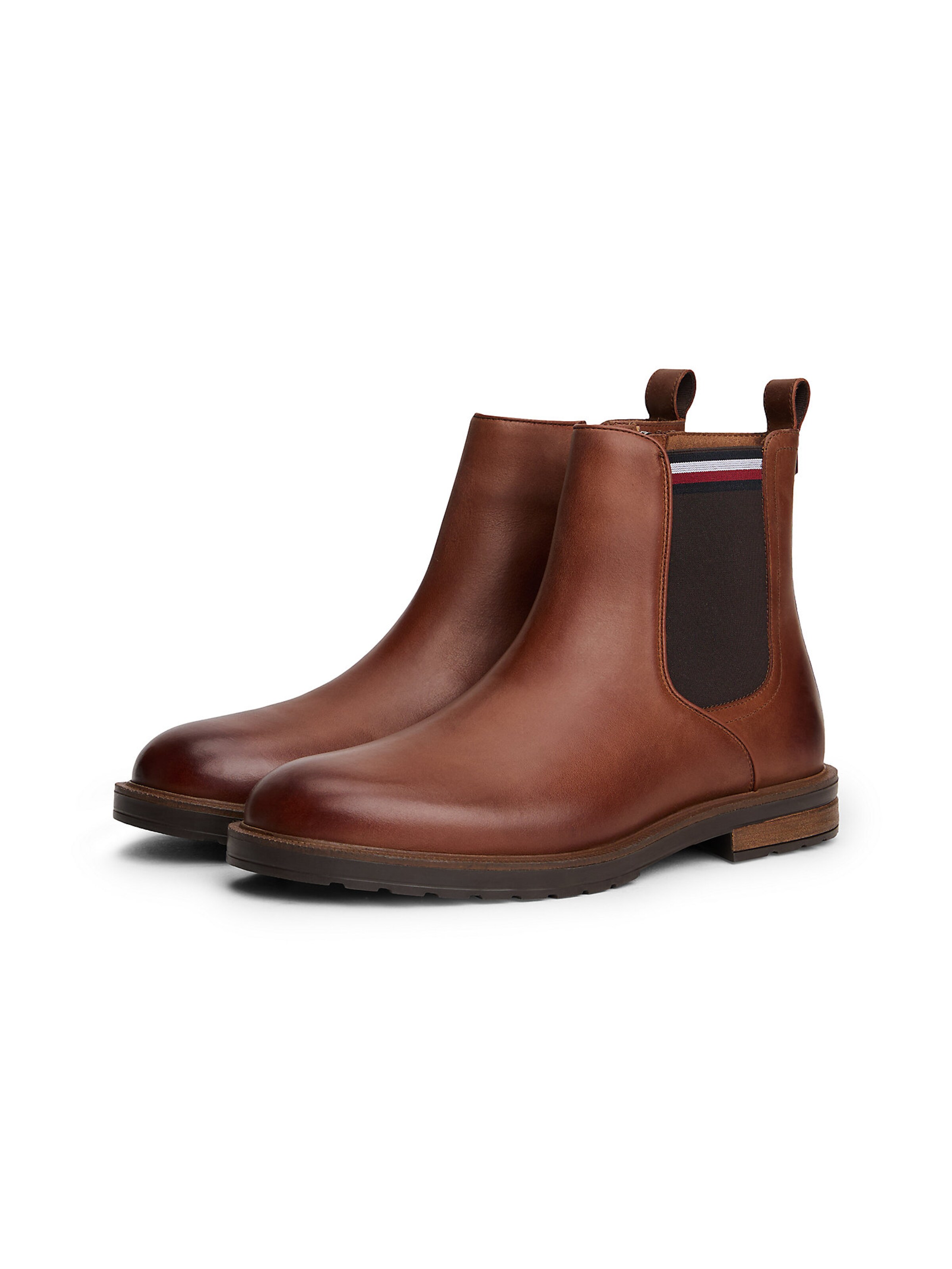 TOMMY HILFIGER Chelsea boots in Brown