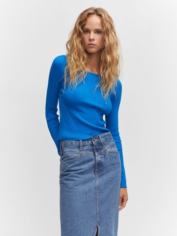 MANGO Pullover 'ANNITA' in Blau: predná strana