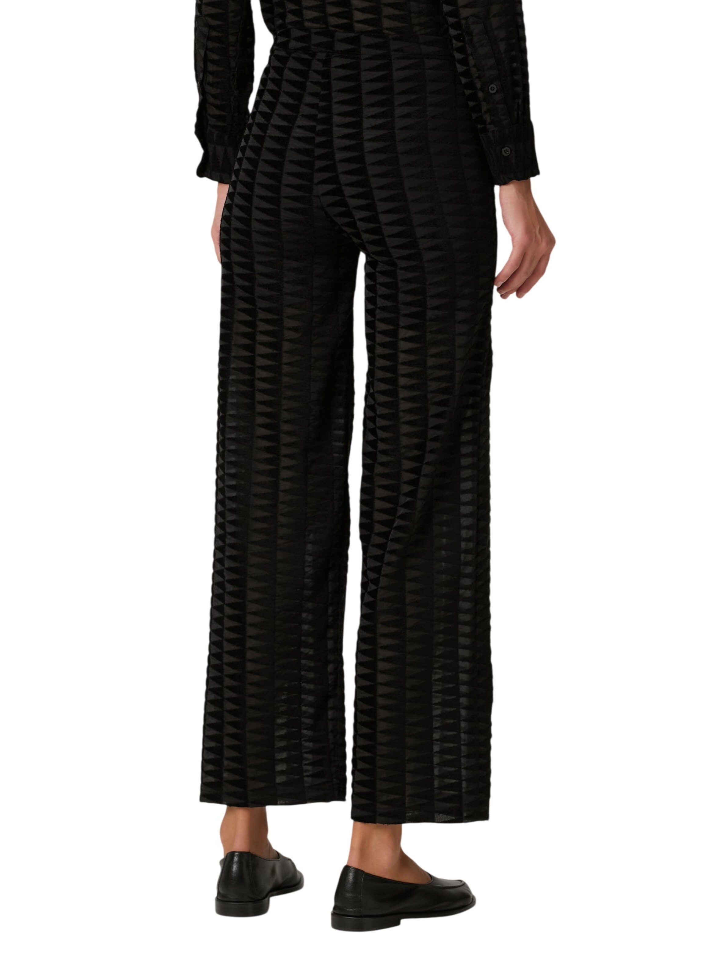 Loosefit Pantalon BASSIGUE en noir