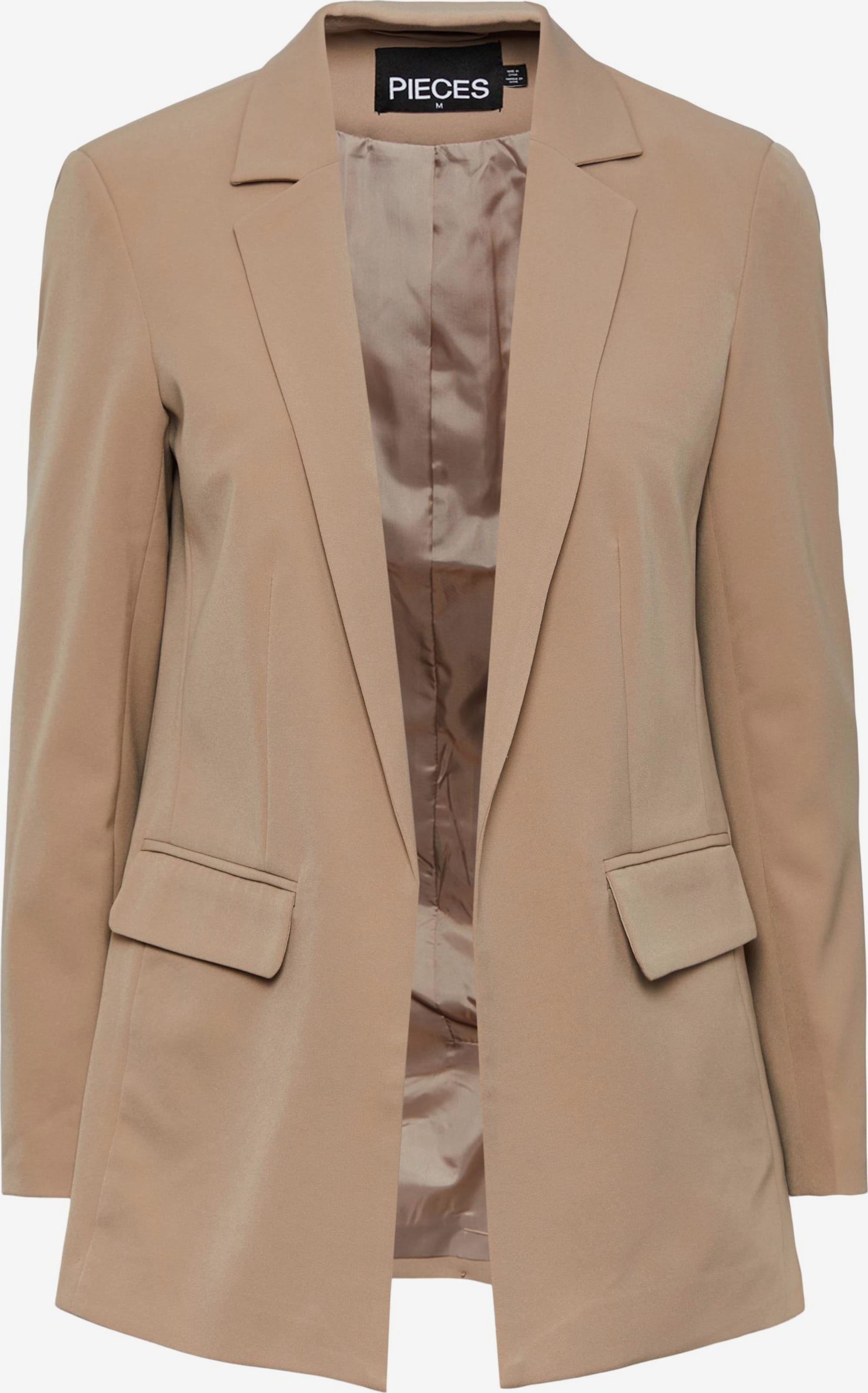 PIECES Blazer 'Bossy' in Cappuccino YOU